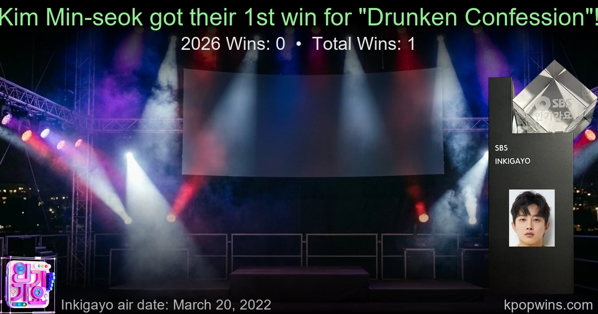 Kim Min-seok - Drunken Confession